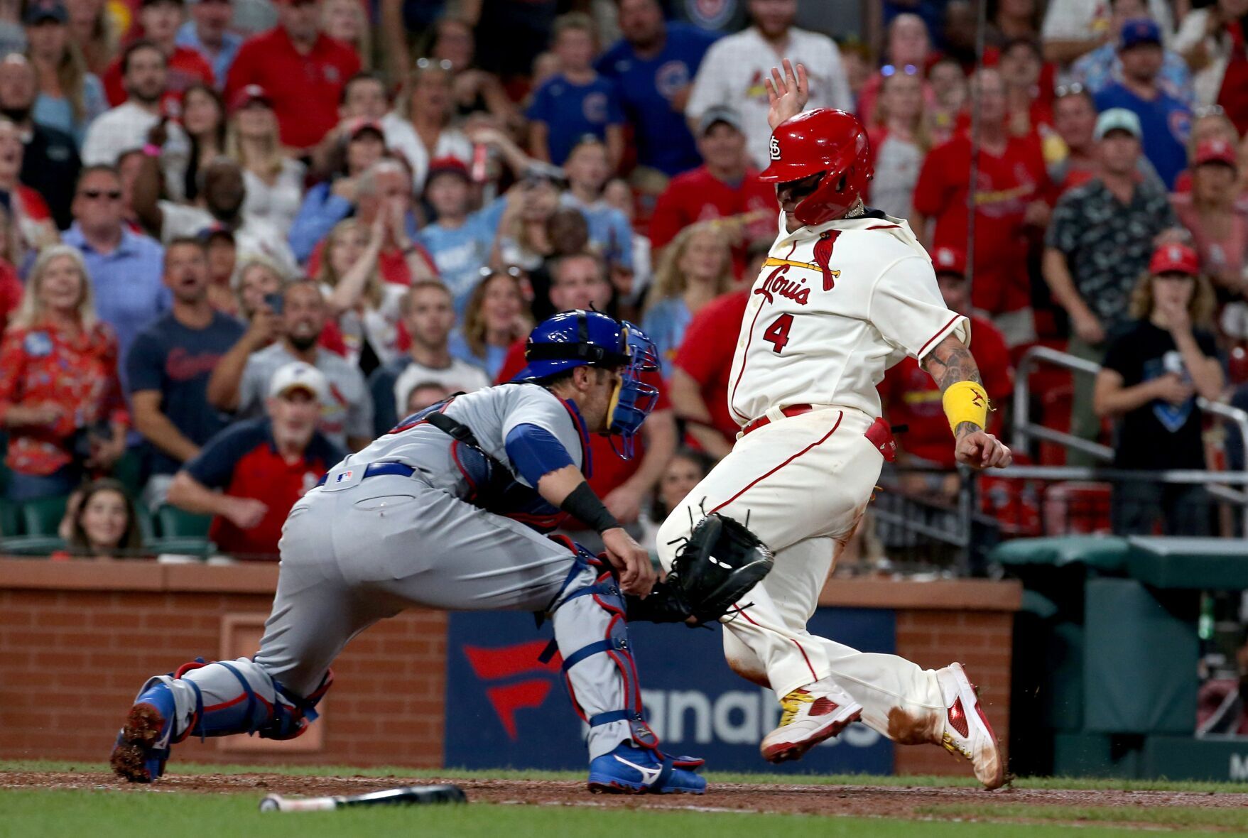 St. Louis Cardinals face Chicago Cubs